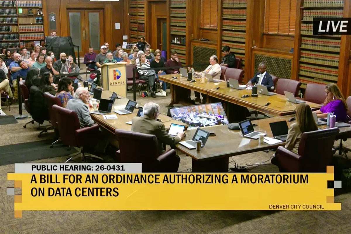 Public testimony on data centers in Colorado