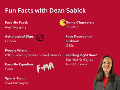 Fun facts with Dean Sabick
