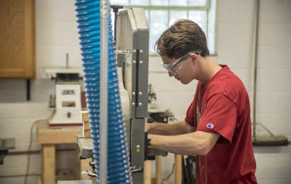 Wood shop safety orientation