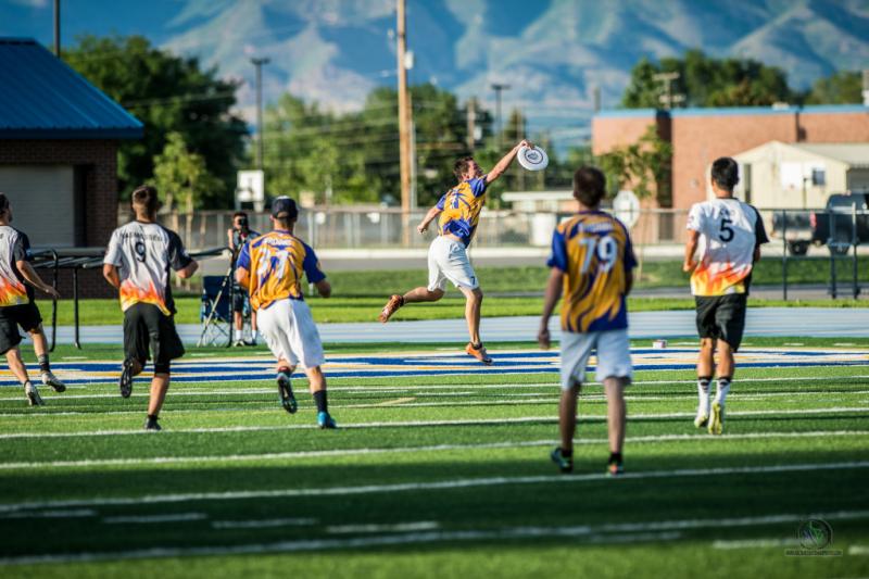 Ben Jones playing ultimate