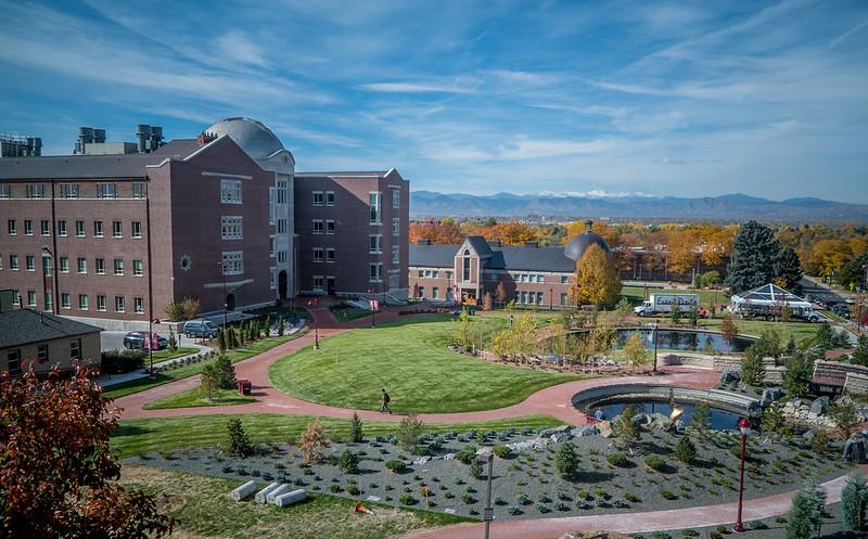 ECS Building and STEM Green