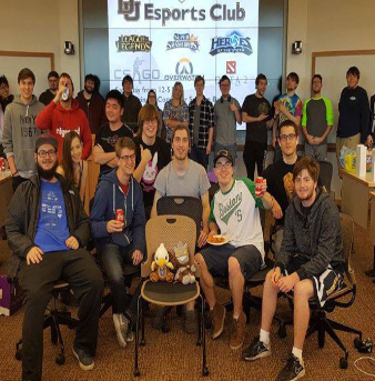 Esports club group photo